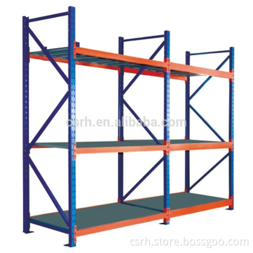 Middle duty 4 layers warehouse rack